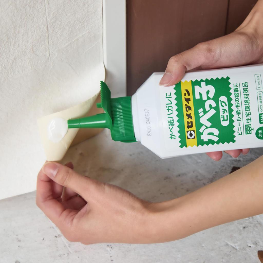 Cemedine Tapetenreparaturkleber Kabekko 500g (Vinyl, Papier, Stoff), Groß,