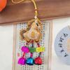 Embroidered Spring Festival Bell Pendant with Tassel Car Hanging Ornaments  National Wind Style