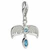 Harry Potter sterling silver Diadem clip on charm with crystals