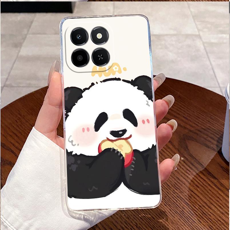 For Honor X6c Case NIC-LX2 Clear Luxury Cute Love Rabbit Funny TPU Soft Silicone Phone Case Honor X6c Back Cover NIC-LX1 NIC-LX3