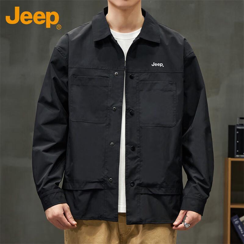 JEEP Men's Loose Fit Workwear Jacket