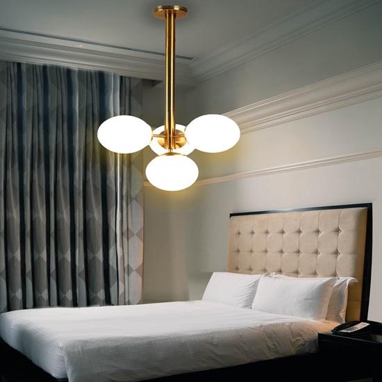 4 Light Golden Portuguese Style Chandelier Jhoomer To Home Decor 73.66 Cm