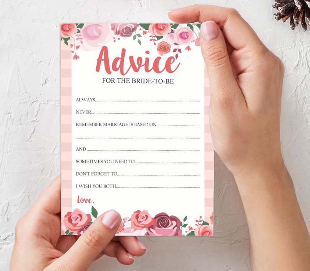 Inkdotpot Bachelorette Party Games Set Bundle of 5 (Activities for 50 Guests) Floral Theme Fun Bridal Shower Games Set