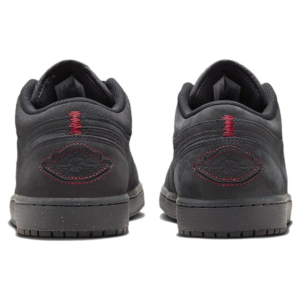 Air Jordan 1 Low SE Craft Dark Smoke Red Men Sneakers Grey Dark-Smoke-Grey Varsity-Red FD8635-001