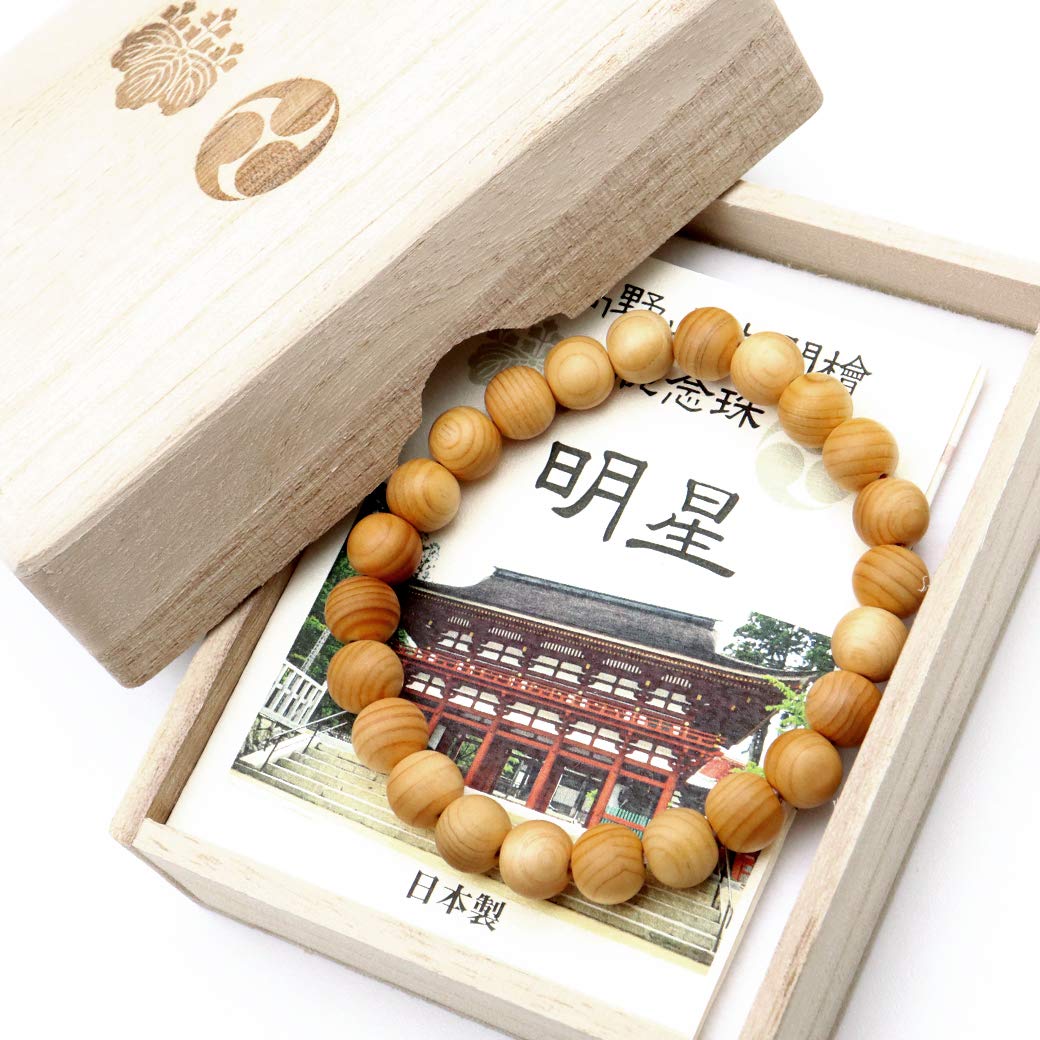 

Koya Bracelet Koya Chumon Hinoki 9mm Wooden Box Included World Heritage Kongobuji Arm Prayer Pearl Natural Stone Power Stone [GOLD STONE] Mt. Mt. бежевий