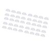 20Pcs Fillable Clear Plastic Ball Wedding Christmas Decoration Ornaments (5cm)