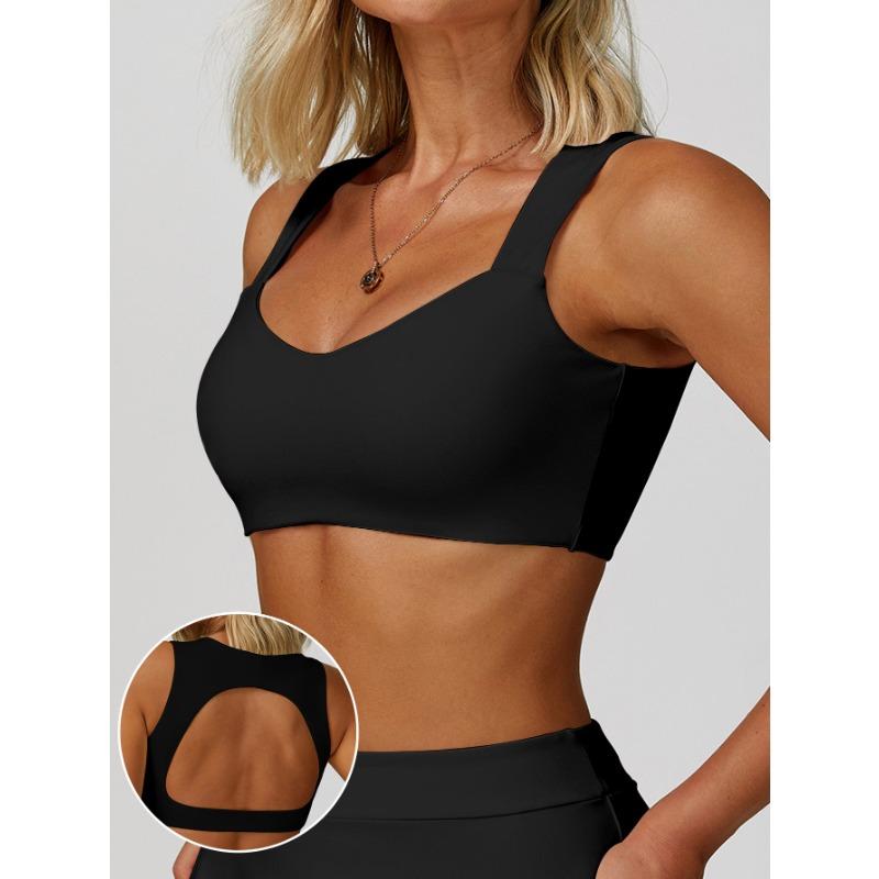 

Новый жилет маленький V-образный вырез без спинки спортивный топ для йоги супер мягкий нейлон фитнес на открытом воздухе XL