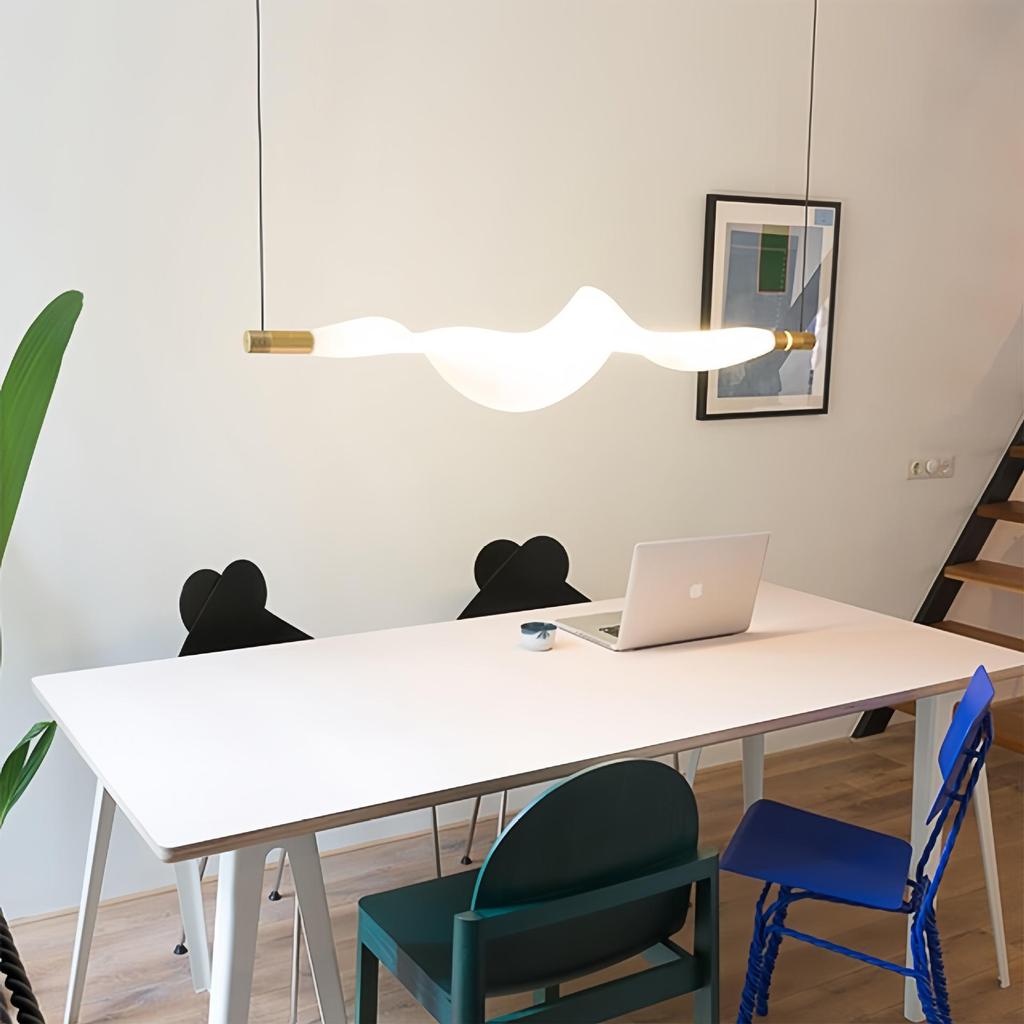 Elegant Designer Chandelier for Restaurant, Office, or Bar Counter