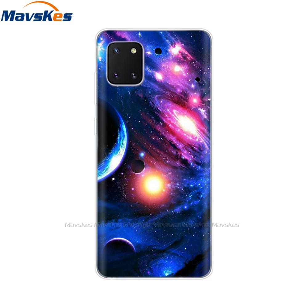 TPU Case for Samsung Galaxy Note 10 Lite Cases Silicon Cute Cat Phone Coque for Samsung Note10 Lite Plus SM-N770F/DS Cover Mask