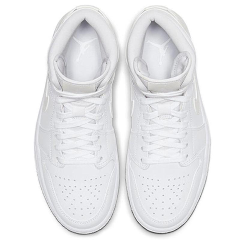 Air Jordan 1 Mid 'White Ivory' Women's Jordan BQ6472-112