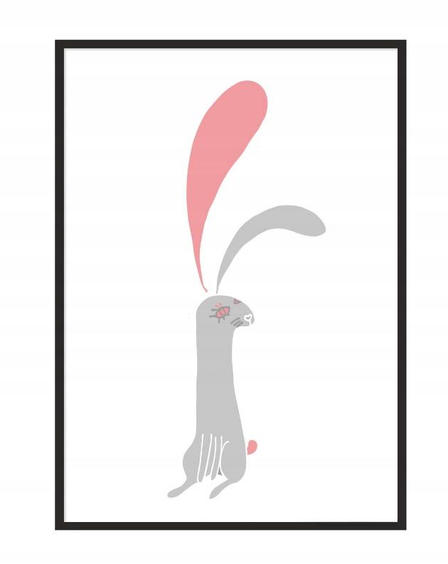 Picture poster In a frame A4 cm Bunny PD108
