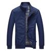 Spring and Autumn Men's Casual Stand-Up Collar Men's Jacket Casual Korean Jacket Middle-aged and Elderly Top