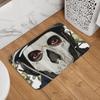 Silly Ghost Cod Doormat Cushion Carpet Rug Kitchen Entrance Home Floor Mat for Balcony Footpad Mats