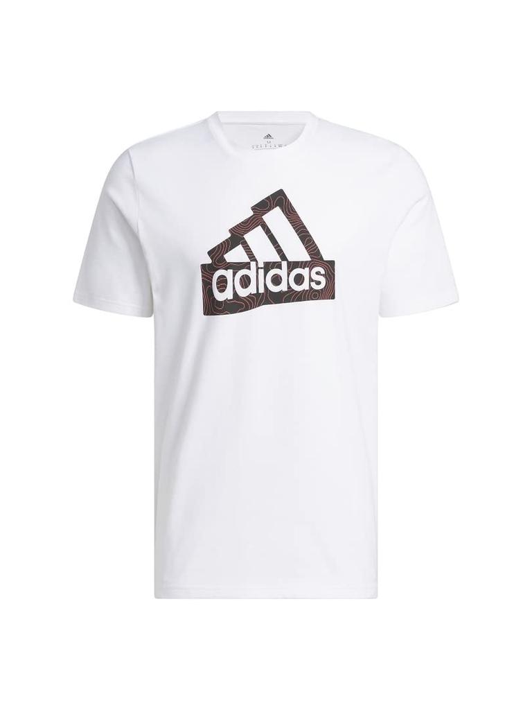 Adidas City Escape Grafické Tričko s Krátkým Rukávem ENC37 Bílé M Pánské (HR2997)