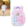 Cute Cartoon Backpack Soft Plush Toy Backpack Compact Schoolbag with   Strap for Girls Kids Toddlers