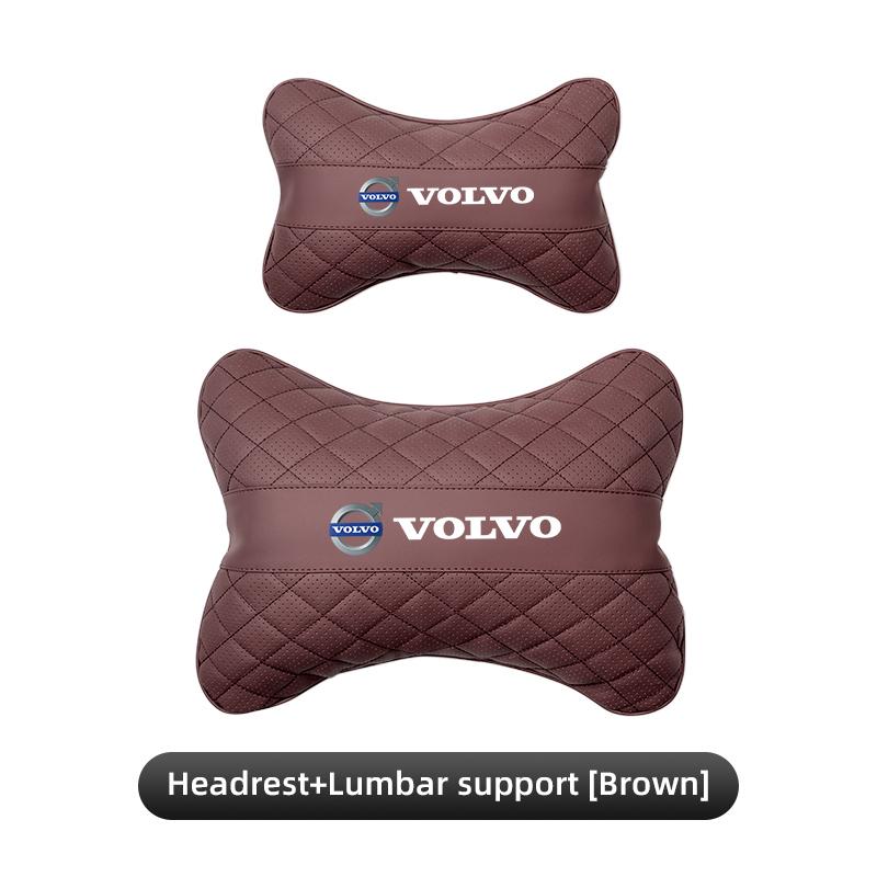 Volvo Car Seat Neck Pillow Headrest Lumbar Support Accessories For Volvo Xc60 Xc90 V40 V60 S60 V50 V90 S80 C40 XC40 V70 XC70 C30