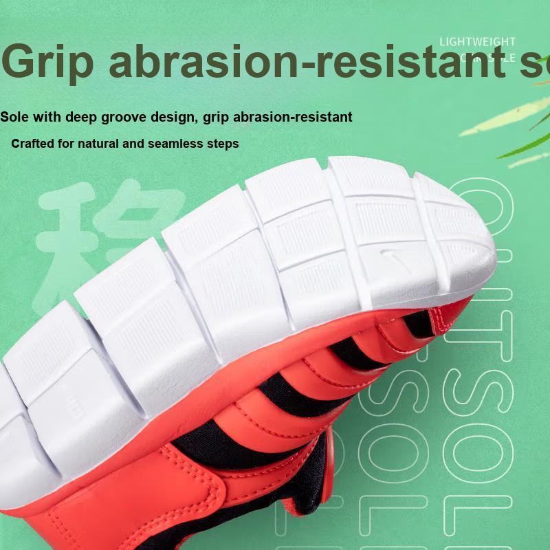 Nike Dynamo Free Fabric Comfortable Casual Wear Durable Lightweight Shock Absorption Support Low-Top Walking Shoes Baby Shoes Orange 343938-636