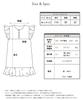 SAZAC Angel My Melody x Kuromi Cotton Dress, 100% Broadcloth, Women's Nightgown/Loungewear (Pink/M-L/SAN1948)
