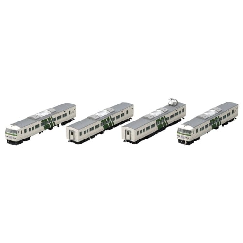 Tomytec TOMIX N Gauge JR 185-200 Series B7 Train, Odoriko Color, Reinforced Skirt Set, Model Train, 98881