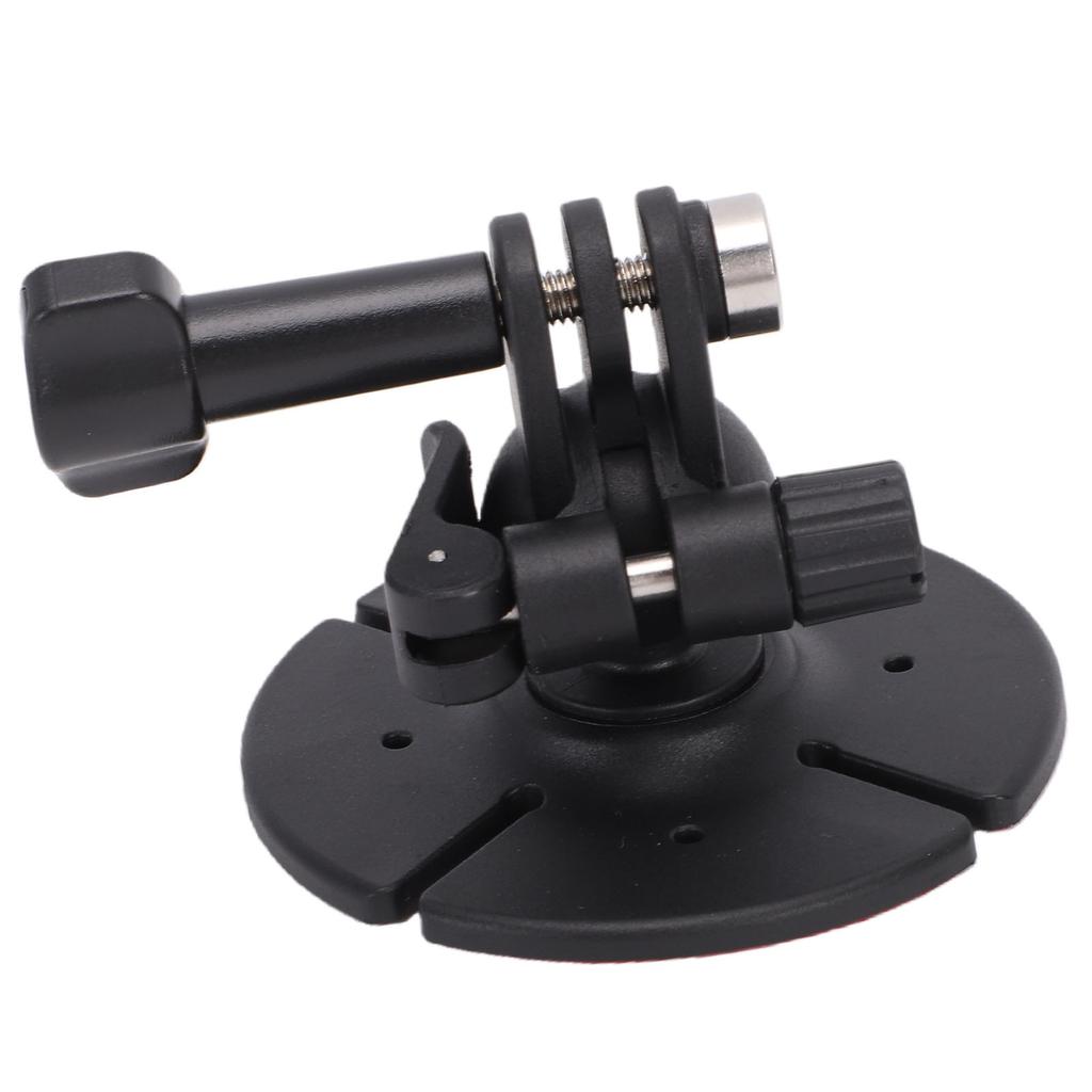 Ball Head Fit for DJI POCKET 3 Action Camera ABS PC Strong Adhesive Two Prong Action Camera Mount Base for Car Helmet