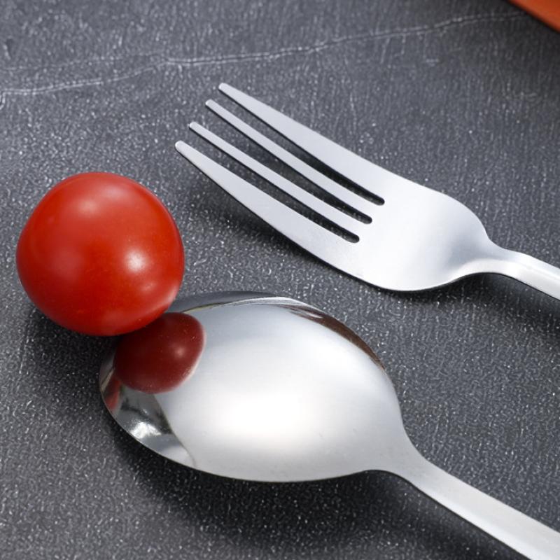 3Pcs Portable Cutlery With Storage Box, Spoon, Fork, Chopsticks For Workplace, Restaurant Kitchen Utensils Travel Accessories