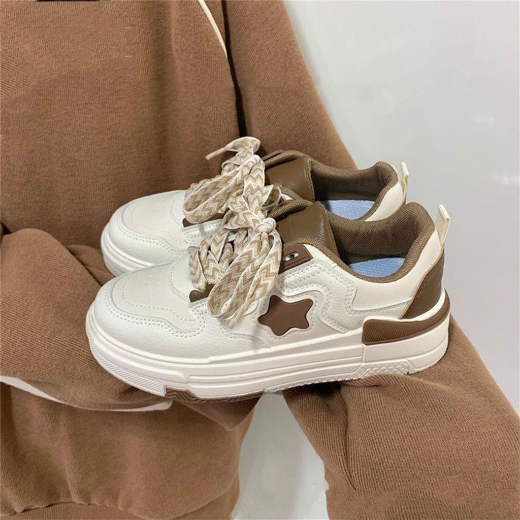 Dirt-resistant women's shoes board shoes 2025 autumn new original retro versatile flat shoes niche high-end women's sports shoes
