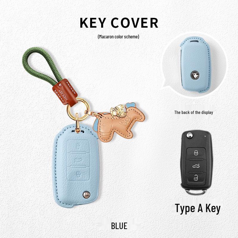 Compatible Key Cover for Skoda Rapid, Fabia, Kamiq, Karoq, Kodiaq