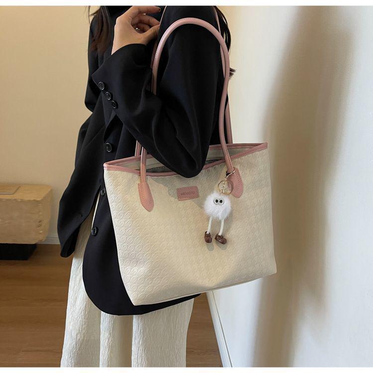 Damen 2024 Casual Tote Bag mit großem Fassungsvermögen für Arbeit und Studium