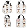 Cup Of Shinji Insulated Lunch Bag for Kids School Cooler Thermal Food Box Tote Portable Lunch Boxes Container