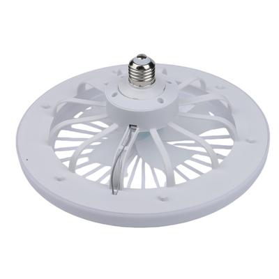 LED Ceiling Fan Lamp E27 Household Energy-saving Fan Bulb Living Room Bedroom Remote Control Screw Fan Light