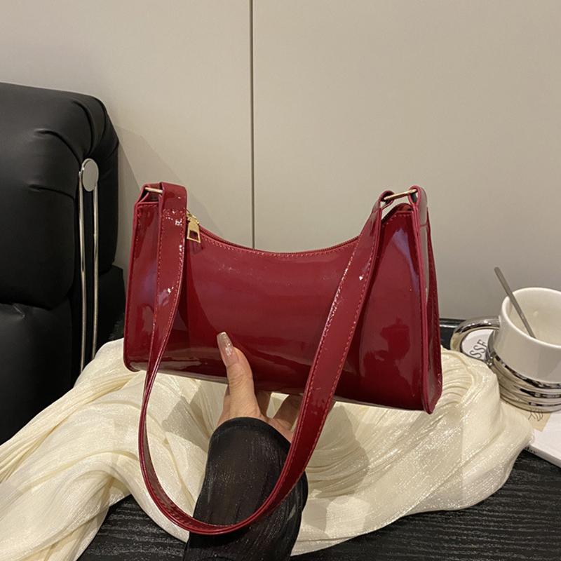 Yogodlns Fashion Large Capactiy Shoulder Bag Vintage Soft Leather Tote Bag Leisure Women's Armpit Hobo Bag Handbag