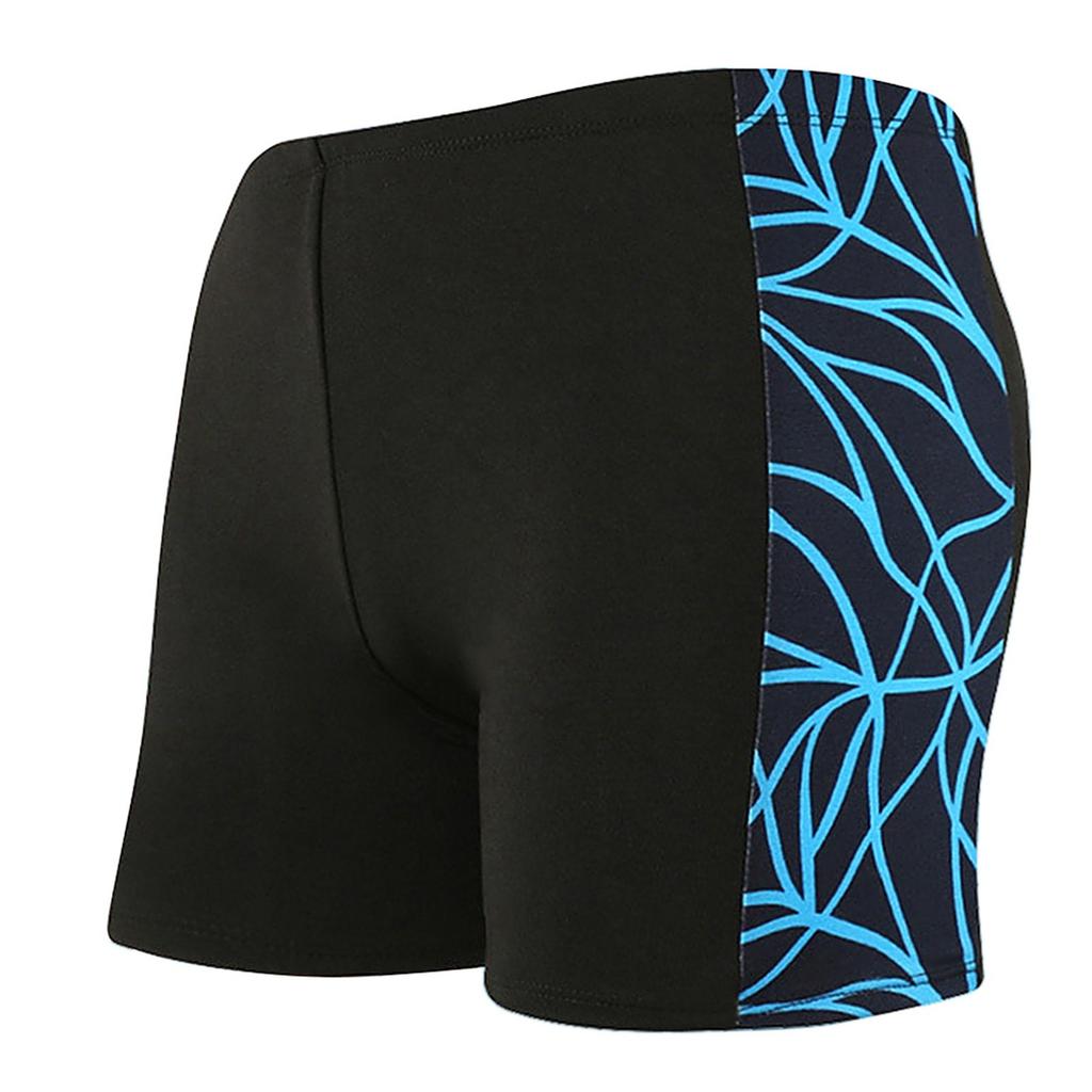 Quick Dry Men"s Swimming Trunks Sport Underwear Drawstring Boxer Briefs Summer Breathable Elastic