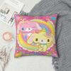Cartoon Sugarbunnies Square Pillowcases Polyester Seat Sugar Cushion Case Creative Home Decoration Pillowcase 45*45
