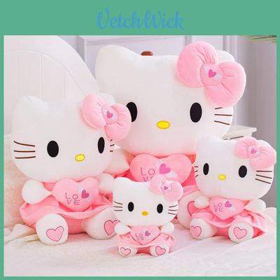 Cute Hello Kitty Heart Pillow Plush Toy Large And Soft Kids Gift For All Ages