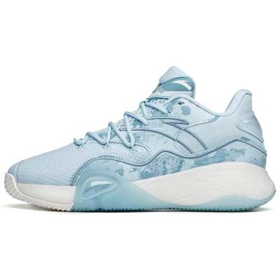 A Flash Bubble 1.0 KT Cushioned Slip-Resistant Low-Top Performance Basketball Shoes Men's Blueberry Mousse Sneakers 912121608S-5