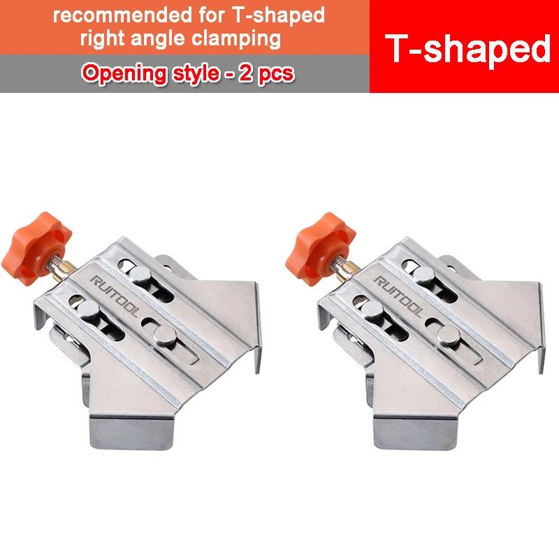 Right Angle Clamps, 90 Degree Positioning Squares Heavy Duty Woodworking Corner Clamp DIY Tool for Picture Frames Cabinets