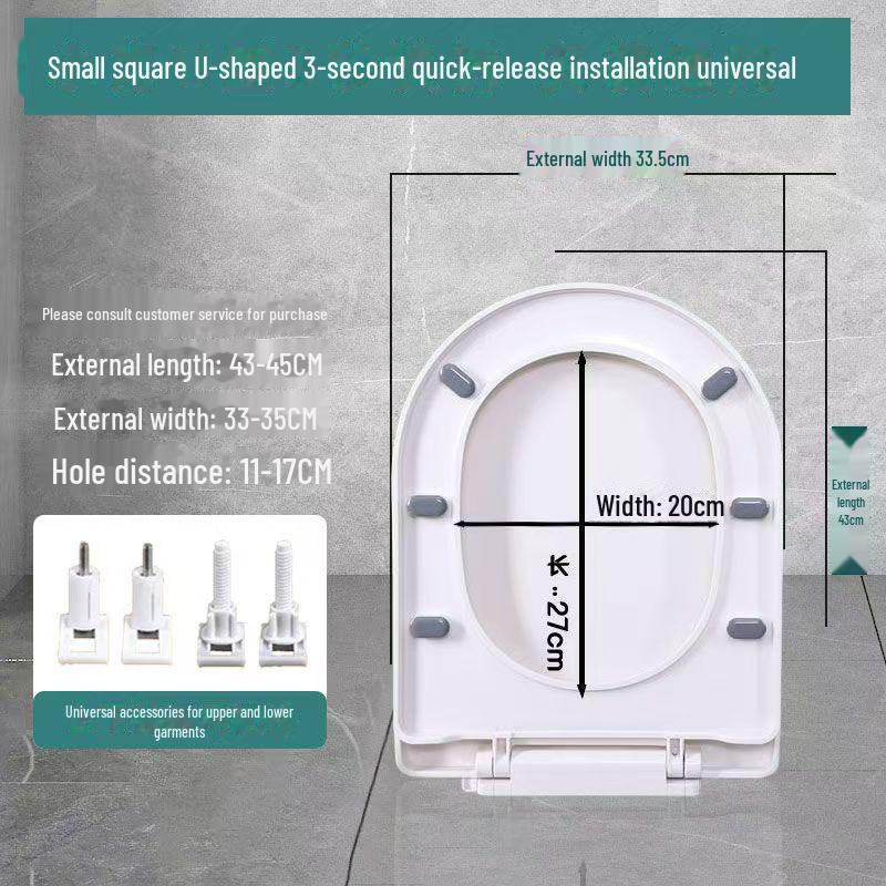 Abattant WC épais universel - Vintage, protection UV, accessoires ménagers
