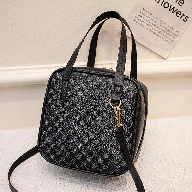 Women's handbag bag is fashionable and simple, summer new printed storage bag, one shoulder messenger bag.