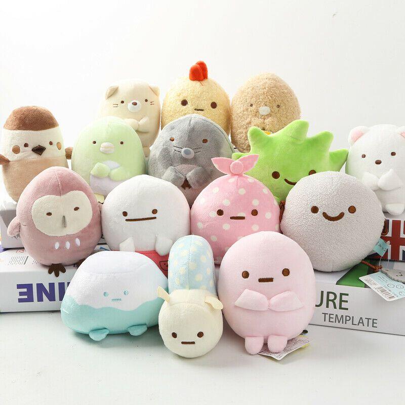 Adorable Plush Keychain Cute Animal Character Toys Soft And Cuddly Pp Cotton