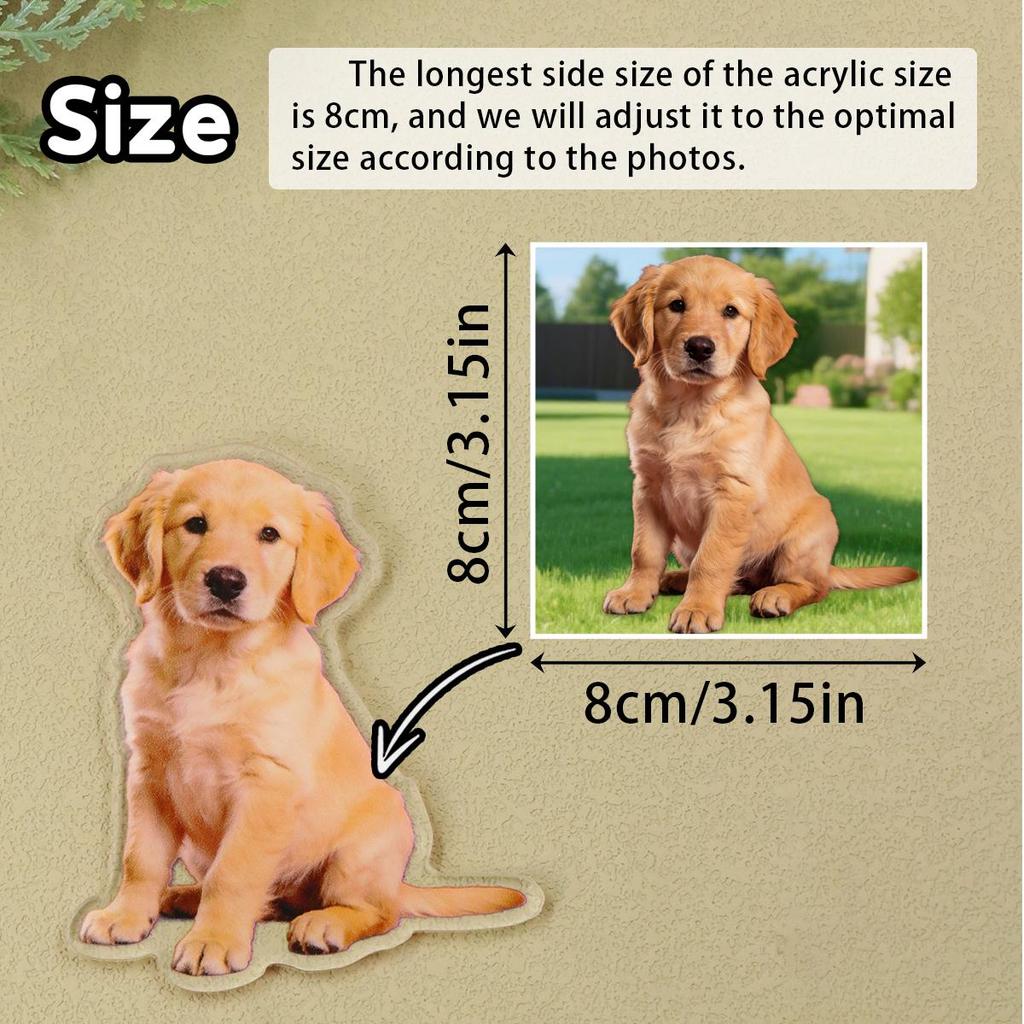 Custom Fridge Magnets With Picture, Personalized Home Decor, Strong Fridge Magnets, Customized Photo Fridge Magnets,