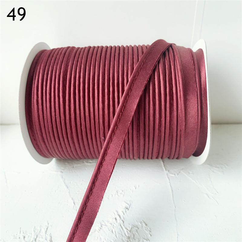 66M Edge Sewing Ribbon Cord Rope For Sofa Curtains Hats Clothes Cheongsam Hemming Garment Sewing DIY Patchwork Hemming Strip