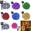 Multi-color Led Solar String Lights Ideal For Outdoor Waterproof Holiday Decoration