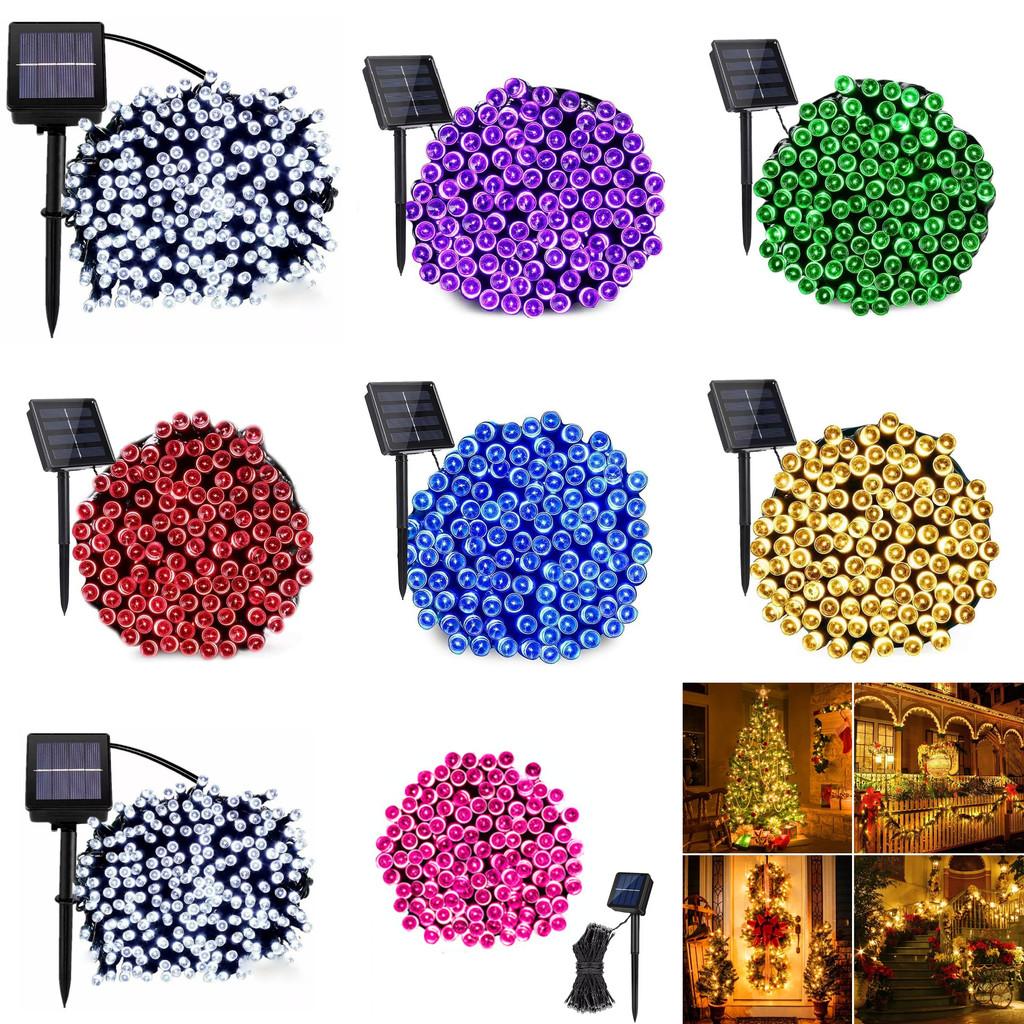 Multi-color Led Solar String Lights Ideal For Outdoor Waterproof Holiday Decoration