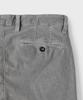 PANICALE Gray Slim Fit Cotton Twill Pants