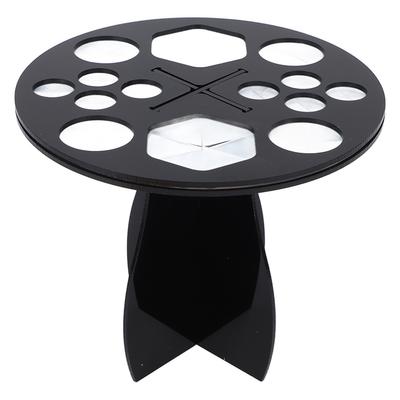 Make-up Pinsel Trockenständer 14 Löcher Multifunktionaler Make-up Pinselhalter für Make-upSchwarz