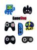 Jibbitz Video Game Gamepad Game Console Game Jibbitz 8 Pcs Accessories Crocs Decoration