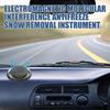 Winter Antifreeze Car Electromagnetic Molecular Defroster Solar Antifreeze Device Front Rear Windshield Snow Removal Instrument