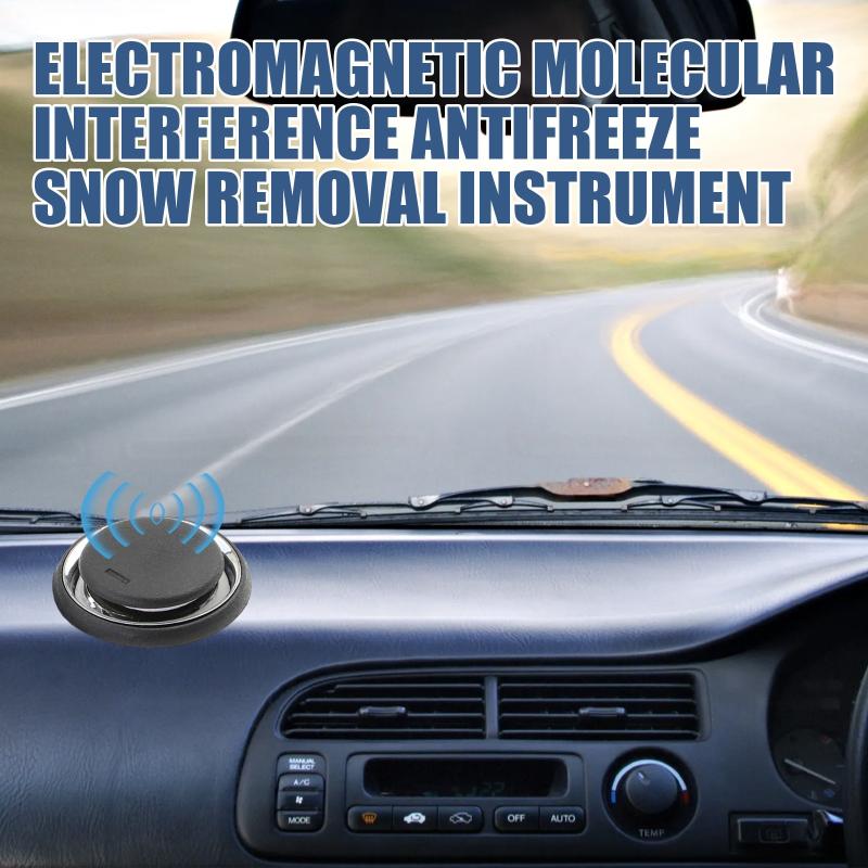 Winter Antifreeze Car Electromagnetic Molecular Defroster Solar Antifreeze Device Front Rear Windshield Snow Removal Instrument