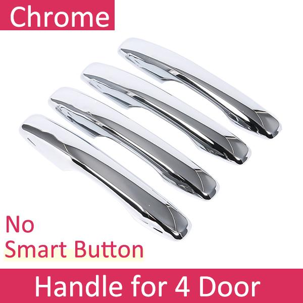 Chrome Smart Outer Door Handle Cover for Volvo XC60 60 MK2 2018     Car External Protective Accessories Stickers