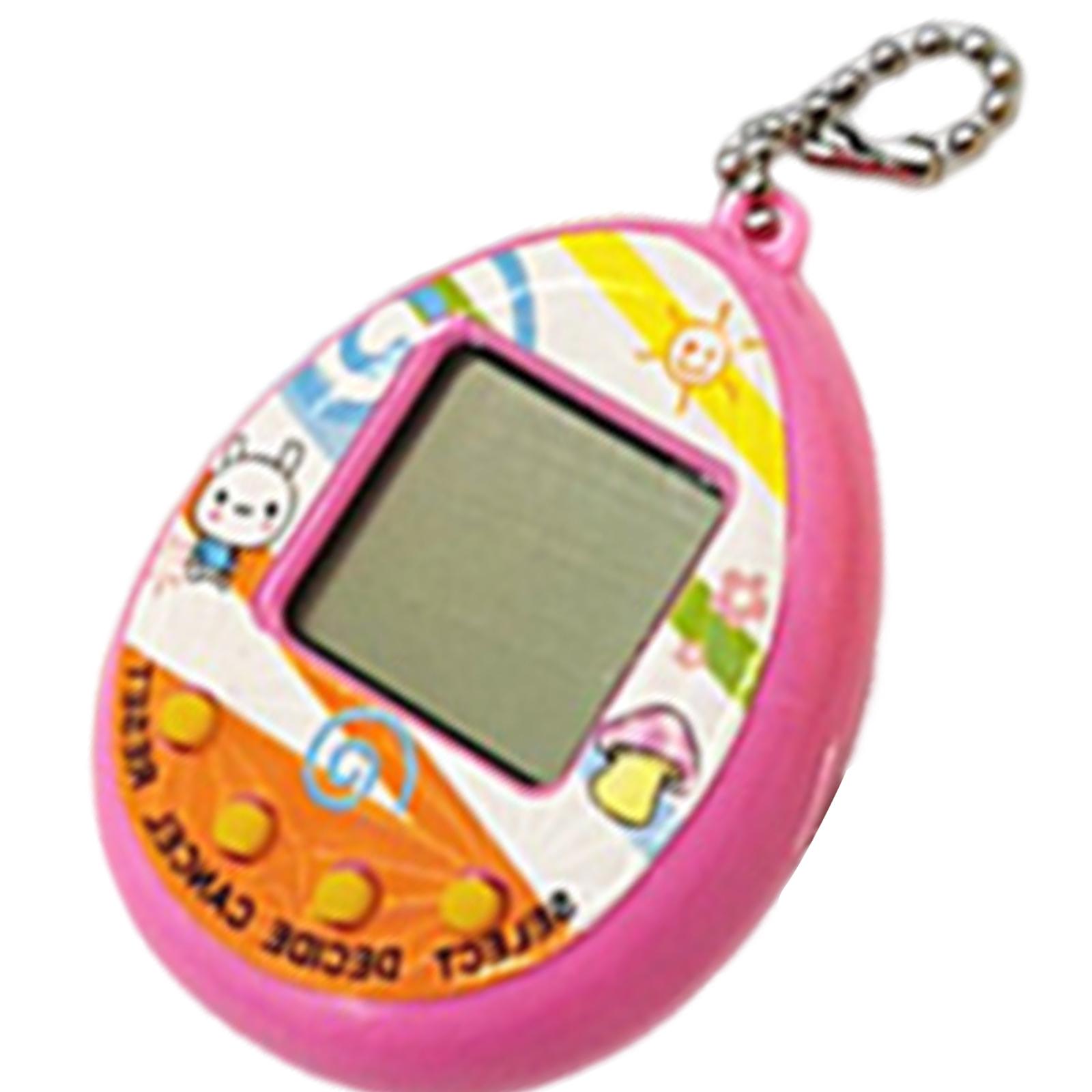 

Виртуальные игрушки для домашних животных, ностальгические приставки, электронные цифровые домашние животные, 168 домашних животных, игровой автомат, карманные электронные игрушки для животных розовый